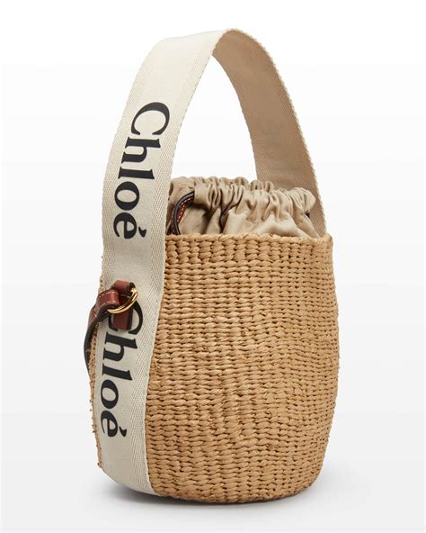chloe woody bucket bag